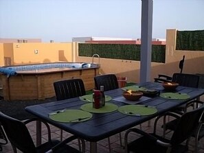 Patio and Pool