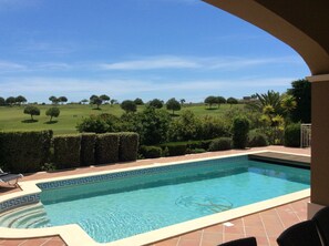 Pool with view