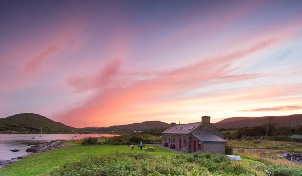 Sunset at Pier Cottage