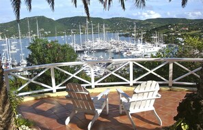 View from terrace