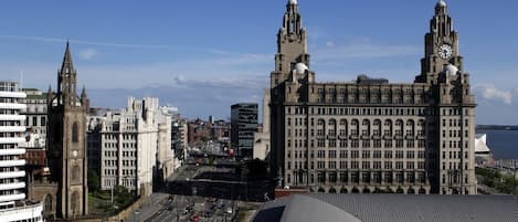 View of Liver building and Strad