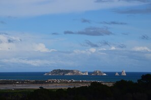 Utsikt mot havet/stranden