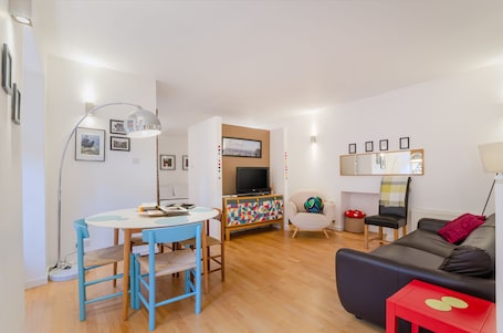 Beautiful open plan living and dining areas.