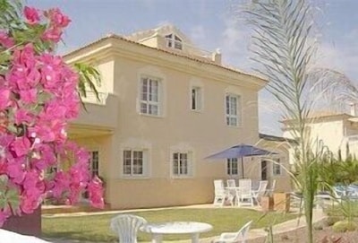 A  luxury 6 bed detached villa, private gardens& heated pool