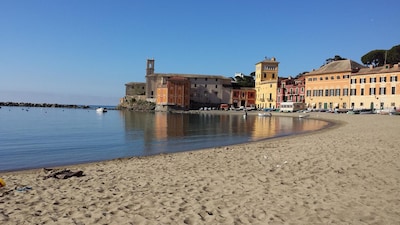 Riviera - entre Santa Margherita Ligure y las Cinque Terre, a 200 metros del mar