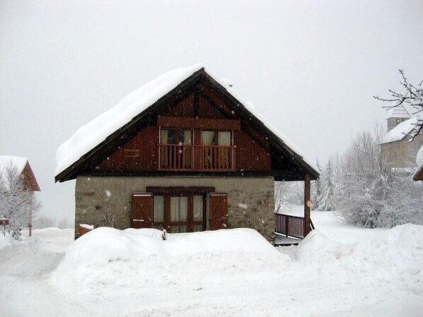 façade Sud en hiver