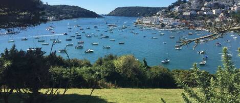 Salcombe estuary is a paradise of boats and beaches, walks and views