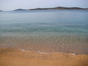 the beach is suitable for kids