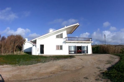 Two sea-side villas in the middle of small farm, rented together