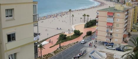 Uitzicht op strand/zee