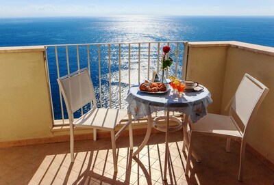 Haus für Familien mit Terrasse und Meerblick nur 2 km vom Zentrum von Amalfi