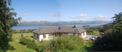 Overview from behind house