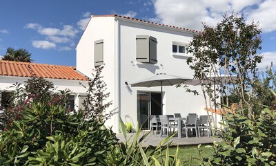 Encantadora casa para 8 personas a 400 m de la playa y 300 m del pueblo de la Tranche sur Mer