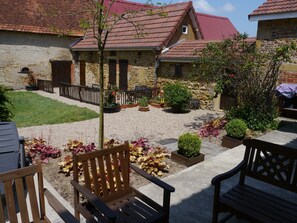 maison des poupées vue de la terrasse