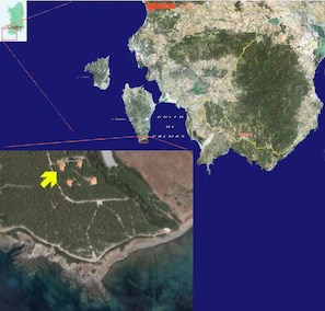 Carte de l’hébergement
