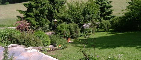 Terasse mit Garten