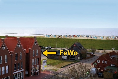 Die 4**** FeWo - 1 bis 4 Personen -strandnah- 100 Meter von der Nordsee entfernt