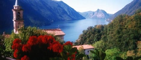 Der traumhafte Blick auf den Lugano See