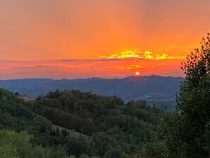 Vue depuis l’hébergement