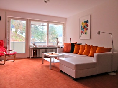 Bad Wildbad, 35 qm, modern eingerichtetes ruhiges Apartment mit Balkon
