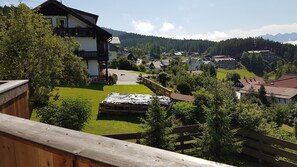 Blick vom Balkon 