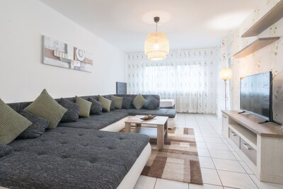 110 sqm apartment Heike with large balcony - inexpensive accommodation for workers