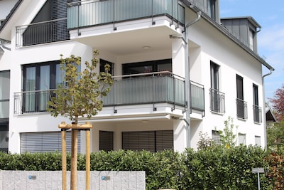 Modern apartment in Langenargen 150 m to the lake 2 bedrooms