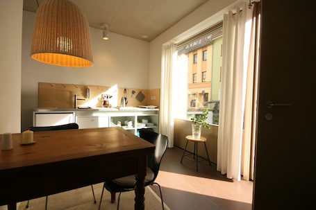 Eingang in das Gästeapartment