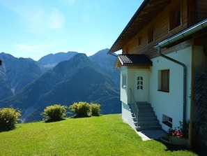 Außenansicht Eingangsbereich in unsere Ferienwohnung