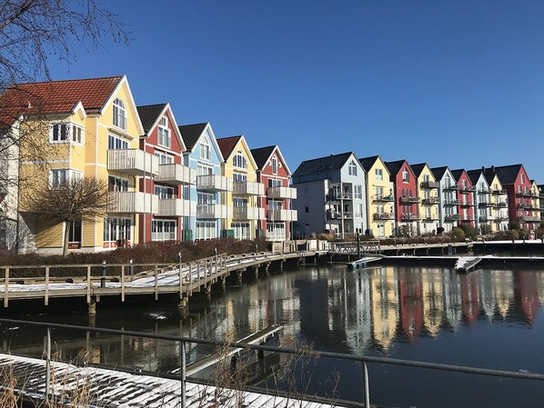 Ferienwhg. im Altstadt Yachthafen - Direkt am  Steg vor den Holzteichen