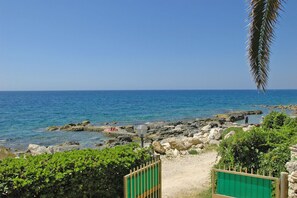 Vista spiaggia/mare