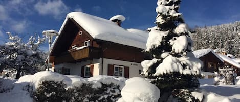 Ferienhaus Alpennest im Winter 2019