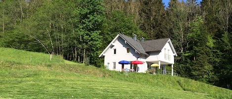 Villa Flora und die Natur pur.