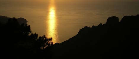 Coucher de soleil dans le golfe