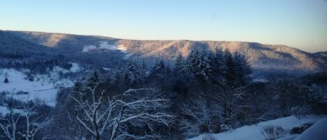 Vue depuis l’hébergement