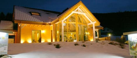 Chalet en hiver