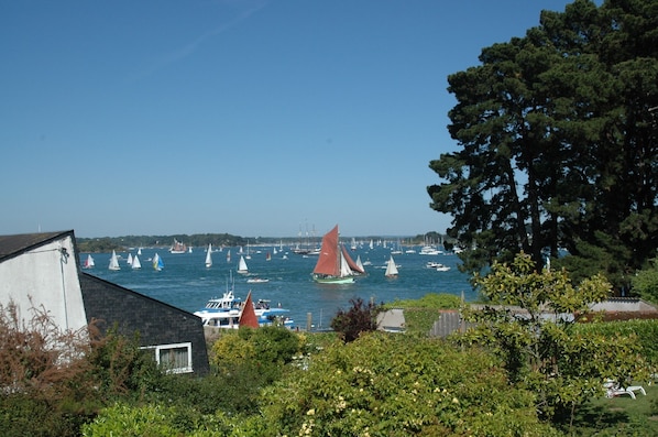 Vu de la terrasse sur le Golfe