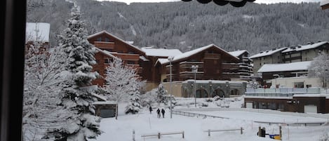 vue du balcon