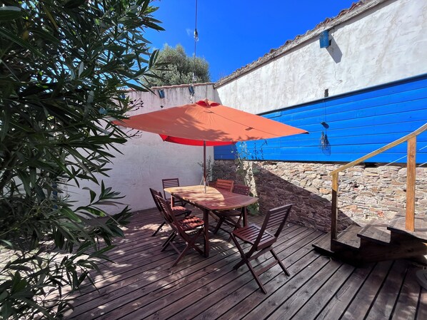 Terrasse du jardin