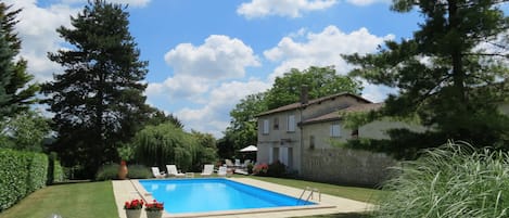 La piscine privée
11m x 5 m