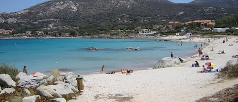 plage à 100m de la résidence