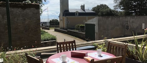 Vue de la terrasse 