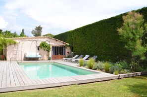 piscine, solarium