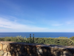 Blick von der Unterkunft
