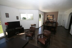 The living area