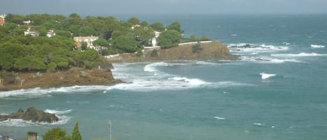 Vue sur mer de la terrasse