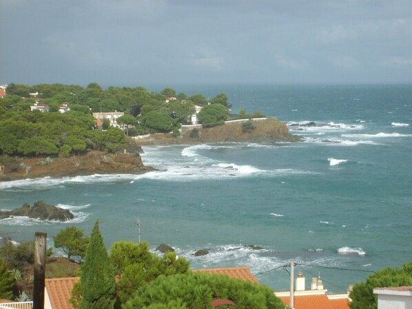 Vue sur mer de la terrasse