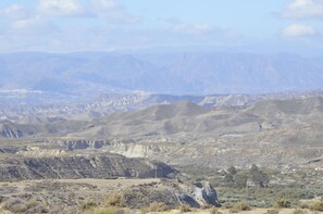 paysage en arrivant a SENES