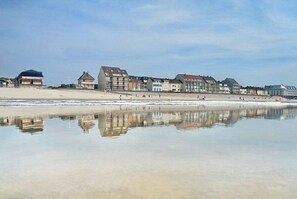 La plage de Fort Mahon en Baie de Somme