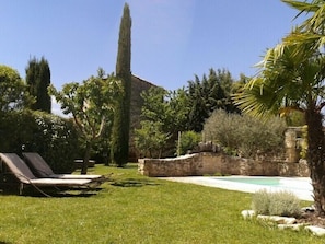 Le petit Bastidon. Gordes. Der Garten